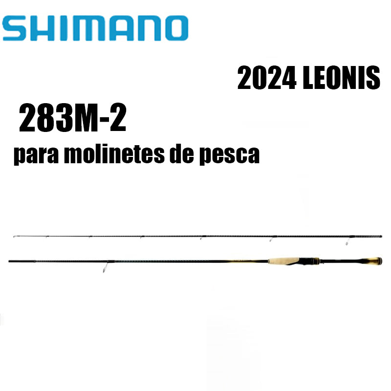 SHIMANO 2024 LEONIS 283M-2 para molinetes de pesca