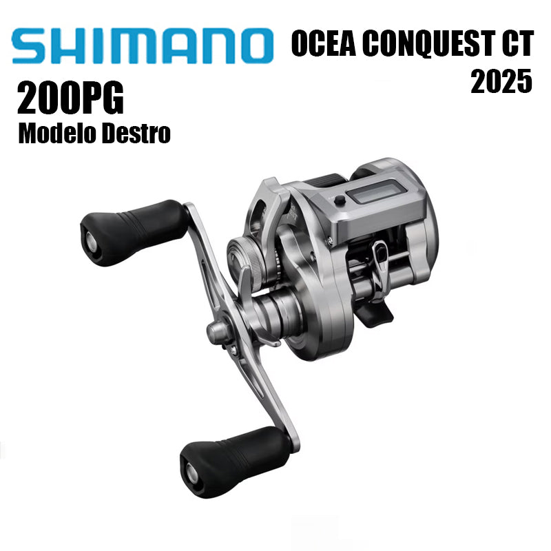 SHIMANO 2025 OCEA CONQUEST CT 200PG Modelo Destro