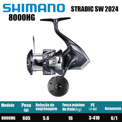 SHIMANO 2024 STRADIC SW 8000HG