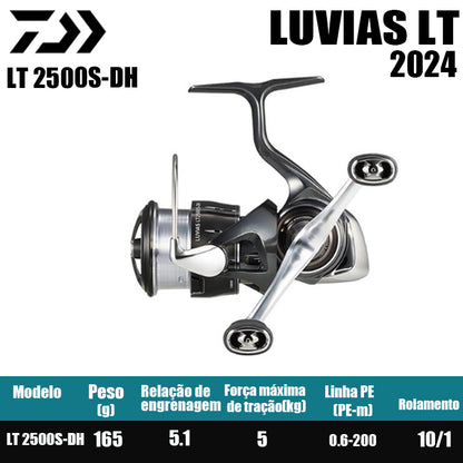 DAIWA 2024 LUVIAS LT carrete de pesca carrete de filação de água doce peças de pesca de água salgada Origem China