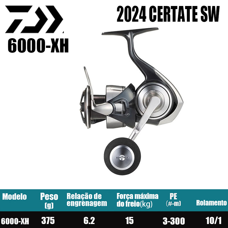 DAIWA 2024 CERTATE SW 6000-XH