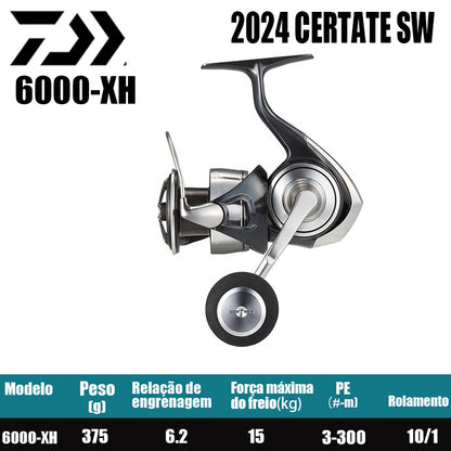 DAIWA 2024 CERTATE SW 6000-XH
