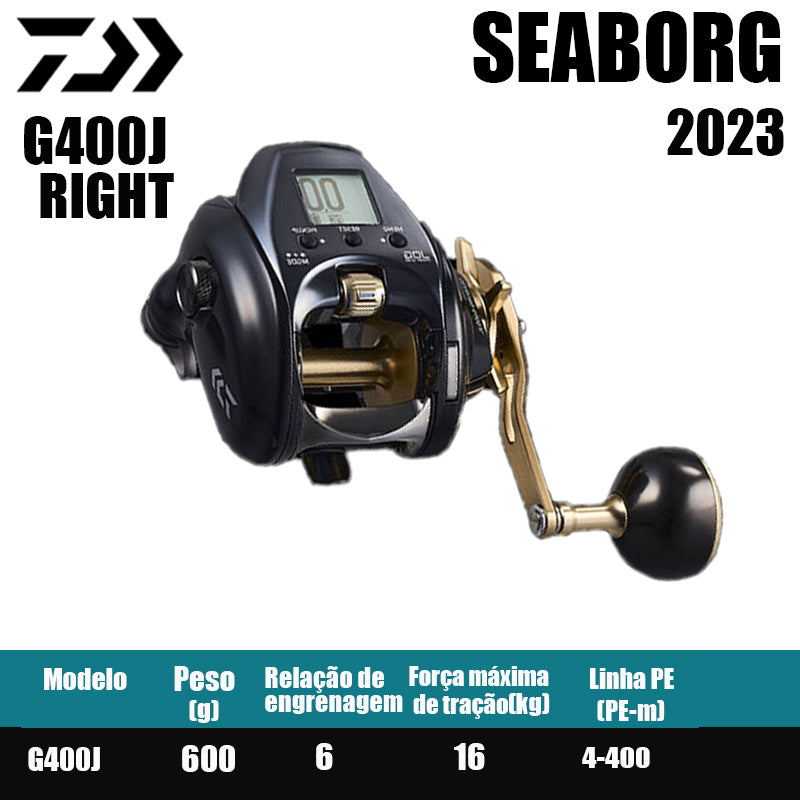 DAIWA SEABORG 100 200 300 400 500 600 Electric Reel Salt Water Fishing Reel fishing parts Origin: Japan Deep sea boat fishing  Electric winch wheel