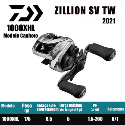 DAIWA 2021 ZILLION SV TW 1000XHL Modelo Canhoto
