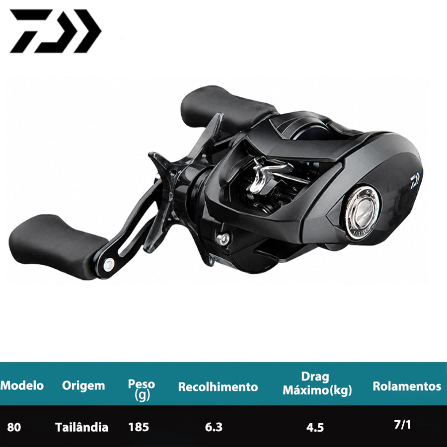 DAIWA 2022 TATULA TW 80 Carretilha Direita