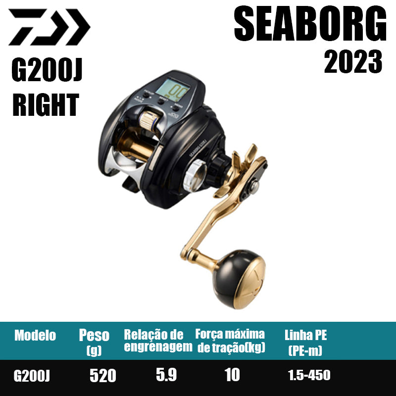 DAIWA SEABORG 100 200 300 400 500 600 Electric Reel Salt Water Fishing Reel fishing parts Origin: Japan Deep sea boat fishing  Electric winch wheel