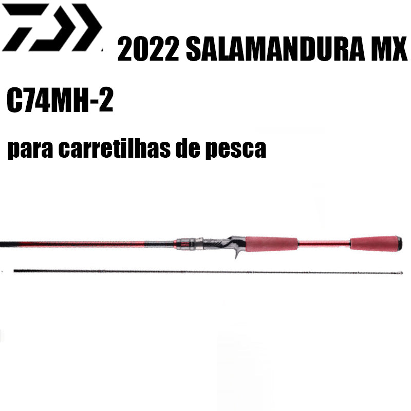 DAIWA 2022 SALAMANDURA MX C74MH-2 para carretilhas de pesca