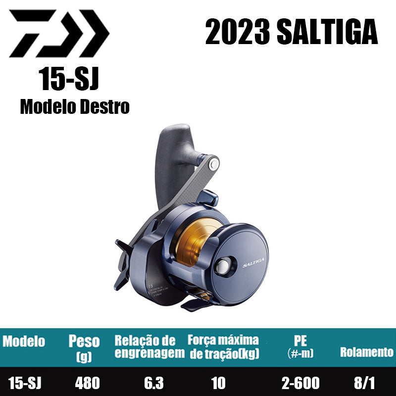 DAIWA 2023 SALTIGA 15-SJ Modelo Destro