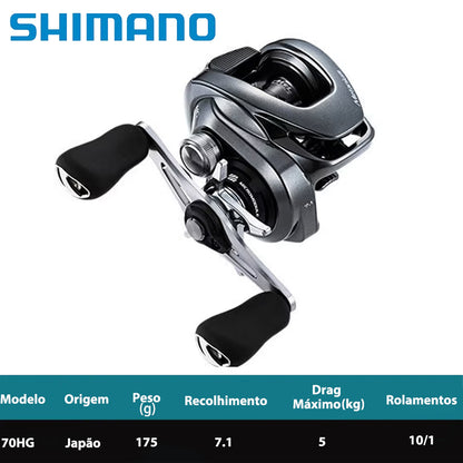 SHIMANO 2020 METANIUM 70HG Carretilha Direita