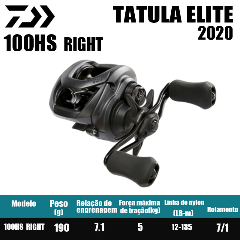 Carretilha De Arremesso DAIWA 2020 TATULA ELITE 100 103Série, Peça De Reposição Para Pesca Em Água Doce E Salgada. Local De Produção: Tailândia