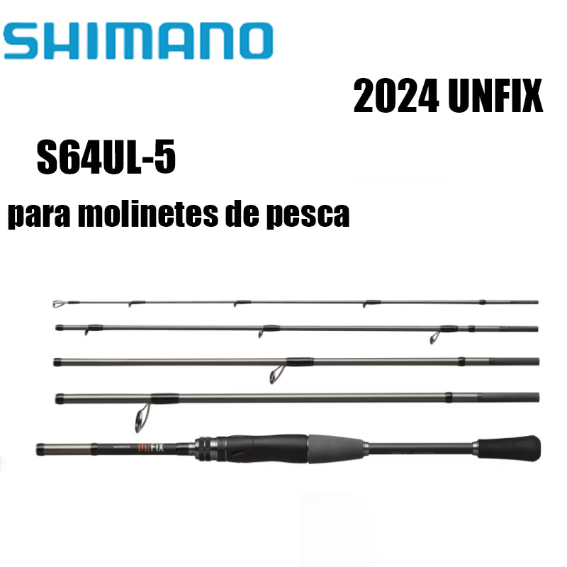 SHIMANO 2024 UNFIX S64UL-5 para molinetes de pesca