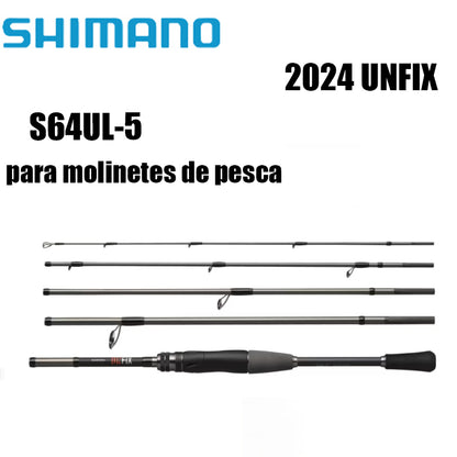 SHIMANO 2024 UNFIX S64UL-5 para molinetes de pesca