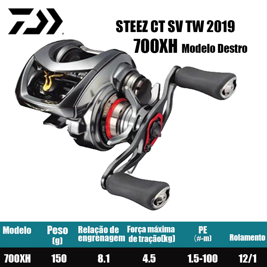 DAIWA 2019 STEEZ CT SV TW 700XH Modelo Destro