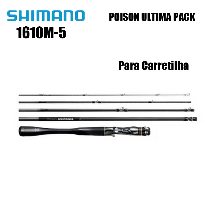 SHIMANO POISON ULTIMA PACK 1610M-5 Para Carretilha