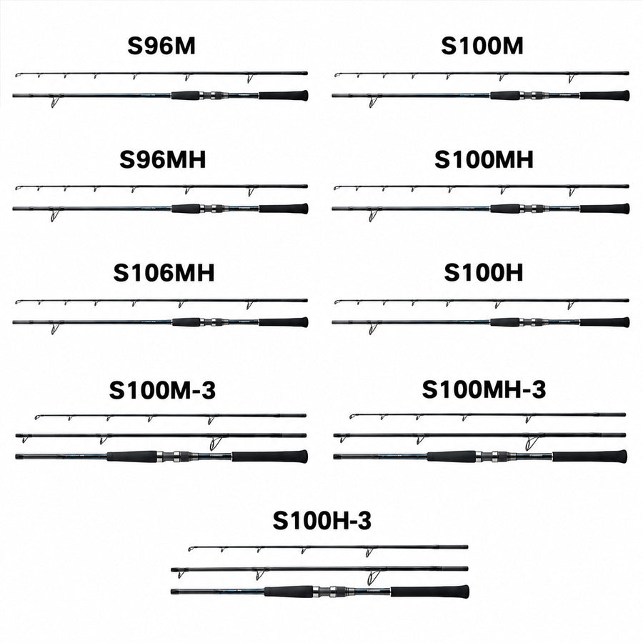 SHIMANO 2024 COLTSNIPER SS S100MH-3 Vara De Molinete