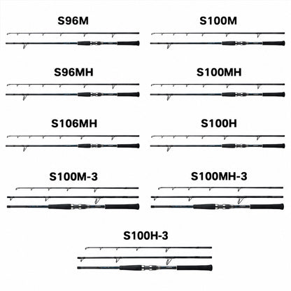 SHIMANO 2024 COLTSNIPER SS S100H-3 Vara De Molinete