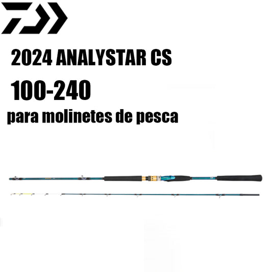DAIWA 2024 ANALYSTAR CS 100-240 para molinetes de pesca