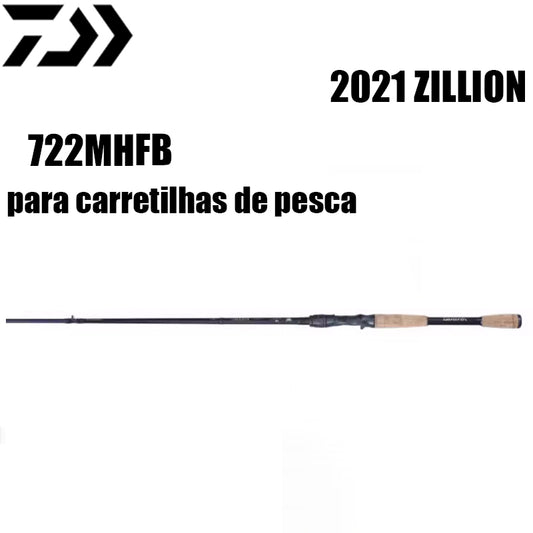 DAIWA 2021 ZILLION 722MHFB para carretilhas de pesca