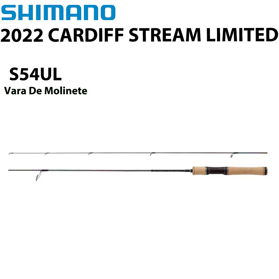 SHIMANO 2022 CARDIFF STREAM LIMITED S54UL Vara De Molinete