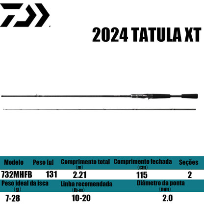 DAIWA 2024 TATULA XT 732MHFB para carretilhas de pesca
