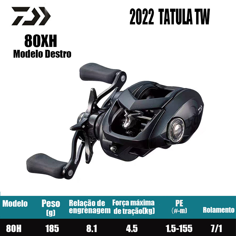 DAIWA 2022 TATULA TW 80XH Modelo Destro