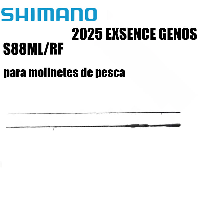 SHIMANO 2025 EXSENCE GENOS S88ML/RF para molinetes de pesca