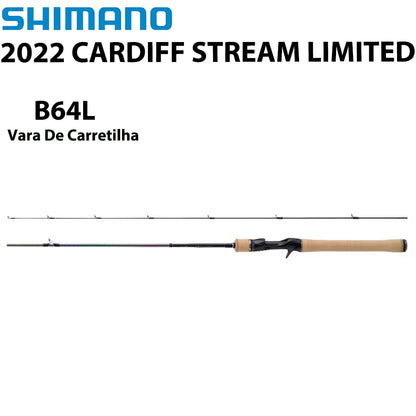 SHIMANO 2022 CARDIFF STREAM LIMITED B64L Vara De Carretilha
