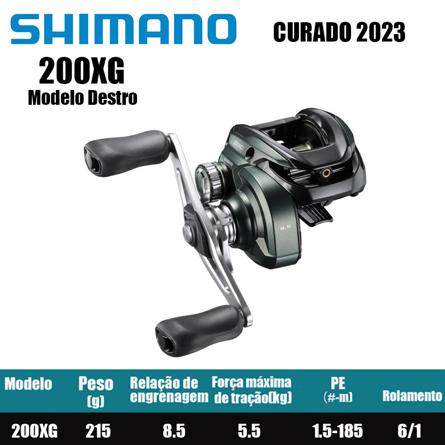 SHIMANO 2023 Curado M 200XG Modelo Destro
