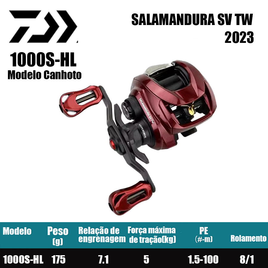 DAIWA 2023 SALAMANDURA SV TW 1000S-HL Modelo Canhoto