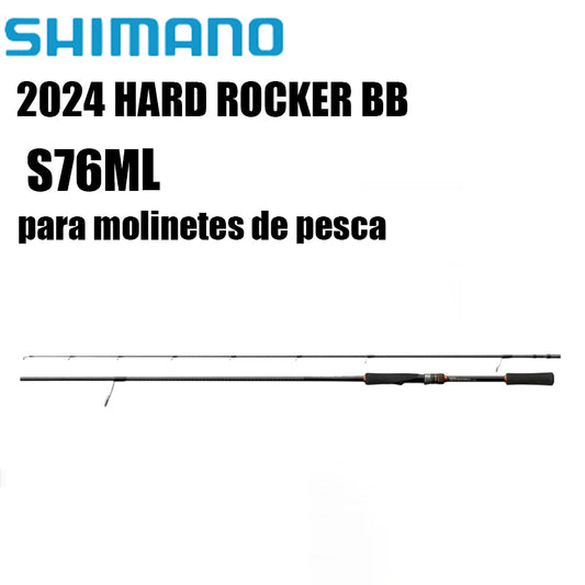 SHIMANO 2024 HARD ROCKER BB S76ML para molinetes de pesca