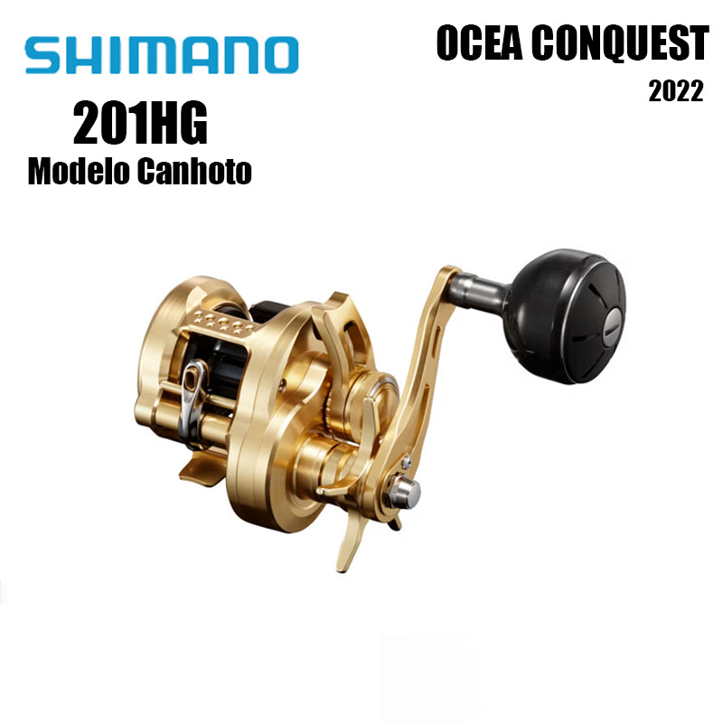 SHIMANO 2022 OCEA CONQUEST 201HG Modelo Canhoto