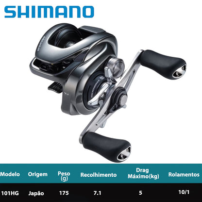 SHIMANO 2023 METANIUM 101HG Carretilha Esquerda