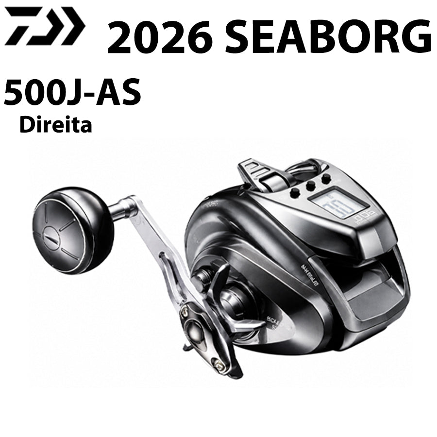 DAIWA 2026 SEABORG 500J-AS carretilha elétrica Direita
