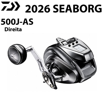 DAIWA 2026 SEABORG 500J-AS carretilha elétrica Direita