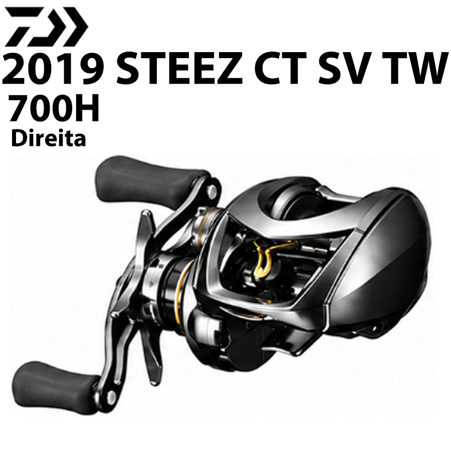 DAIWA 2019 STEEZ CT SV TW 700H Carretilha Direita