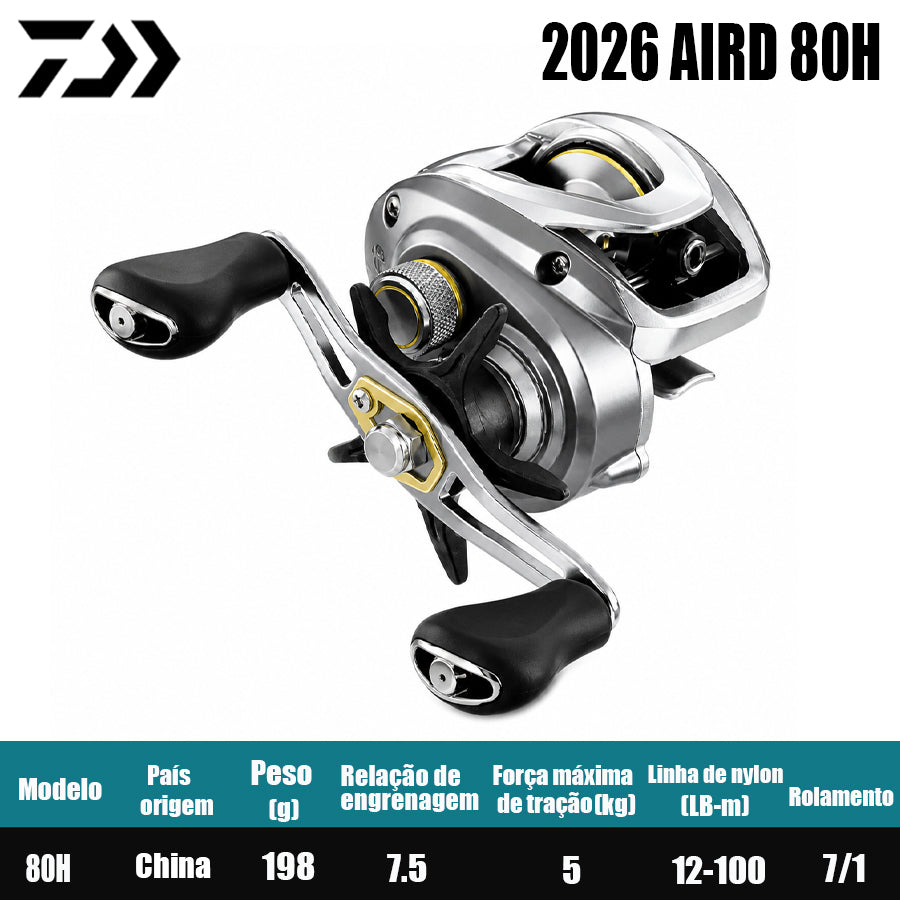 DAIWA 2026 AIRD 80H Modelo Destro