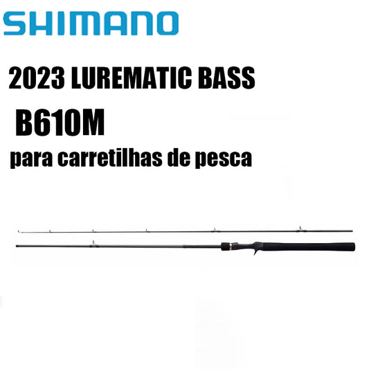 SHIMANO 2023 LUREMATIC BASS B610M para carretilhas de pesca