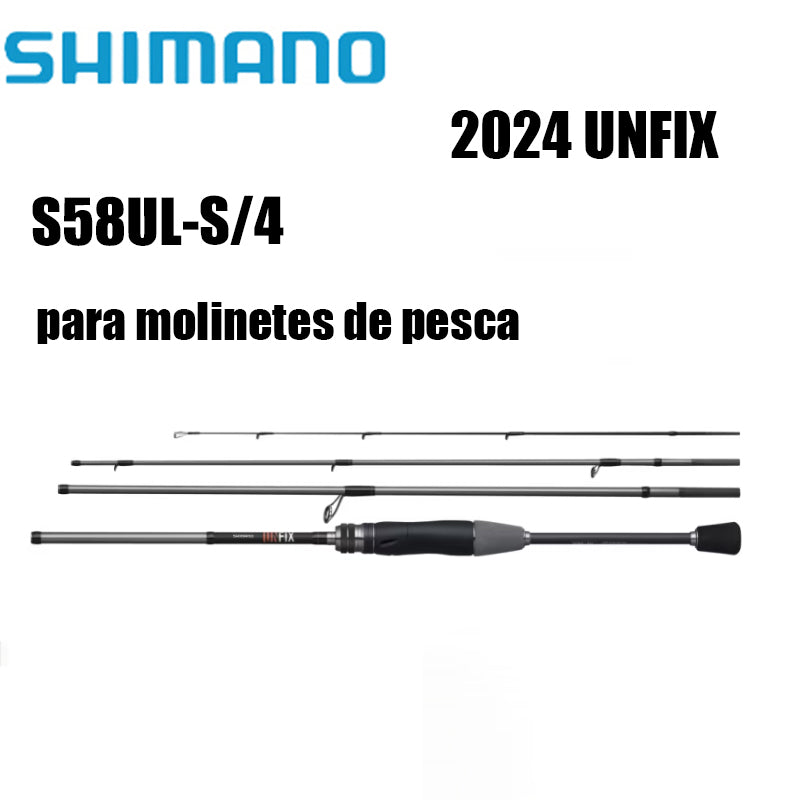 SHIMANO 2024 UNFIX S58UL-S/4 para molinetes de pesca