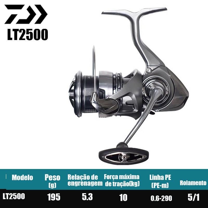 DAIWA 2023 EXCELER LT Spinning Reel Fishing Reel Fresh Water Salt Water Fishing Parts Origem Vietnã