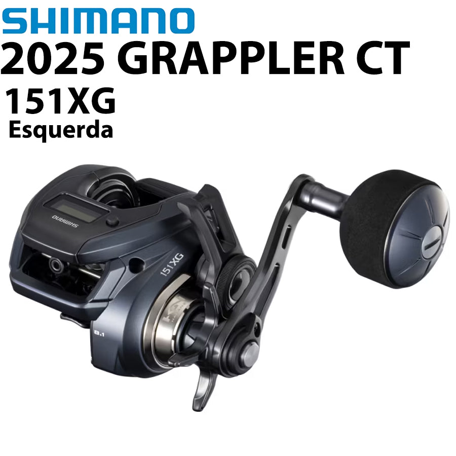 SHIMANO 2025 GRAPPLER CT 151XG Carretilha Esquerda