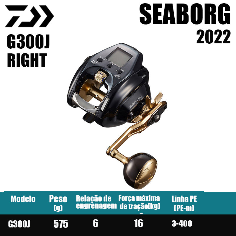 DAIWA SEABORG 100 200 300 400 500 600 Electric Reel Salt Water Fishing Reel fishing parts Origin: Japan Deep sea boat fishing  Electric winch wheel