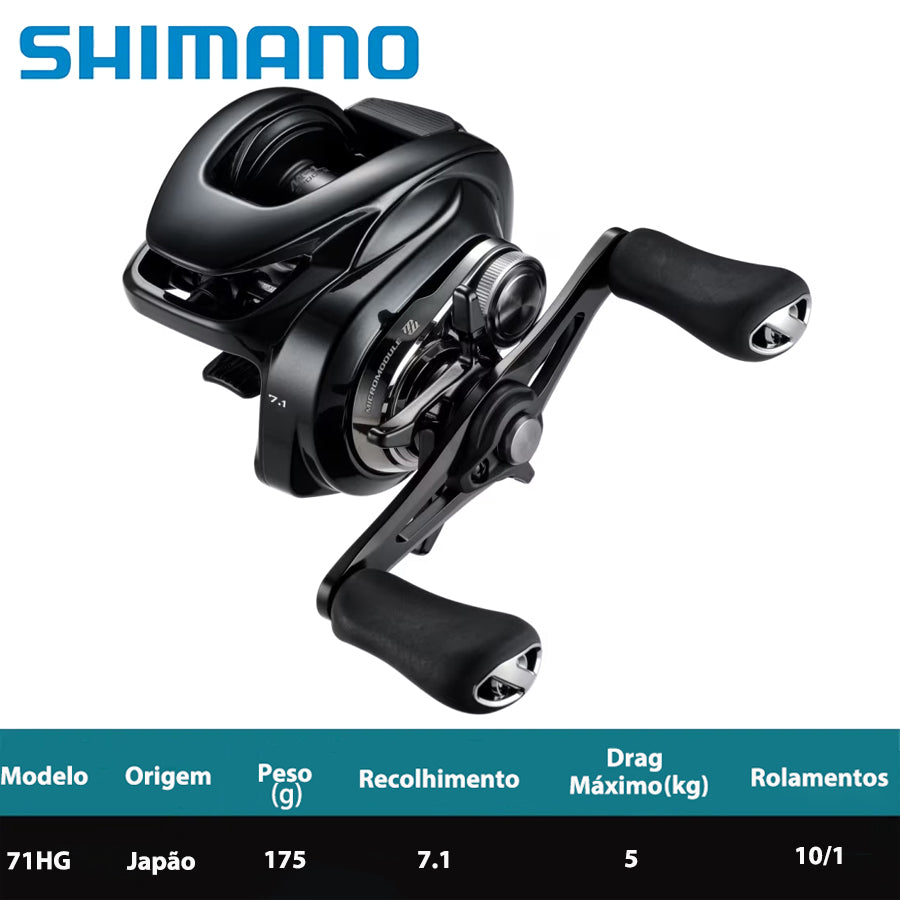 SHIMANO 2024 METANIUM DC 71HG Carretilha Esquerda