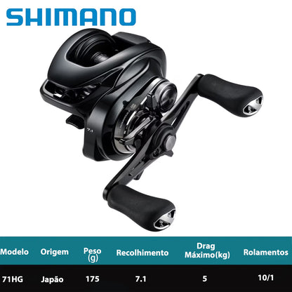 SHIMANO 2024 METANIUM DC 71HG Carretilha Esquerda