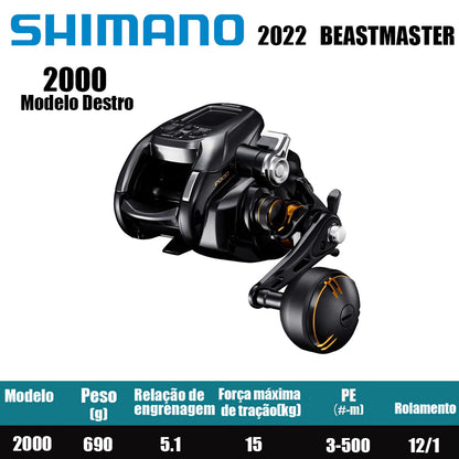 SHIMANO 2022 BEASTMASTER 2000 Modelo Destro