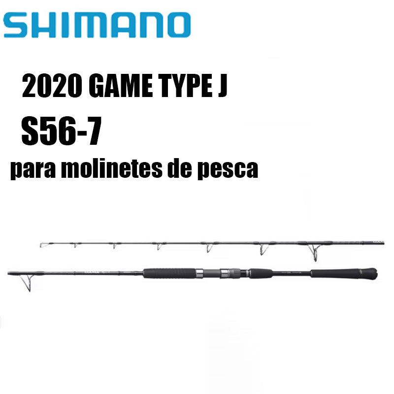 SHIMANO 2020 GAME TYPE J S56-7 para molinetes de pesca
