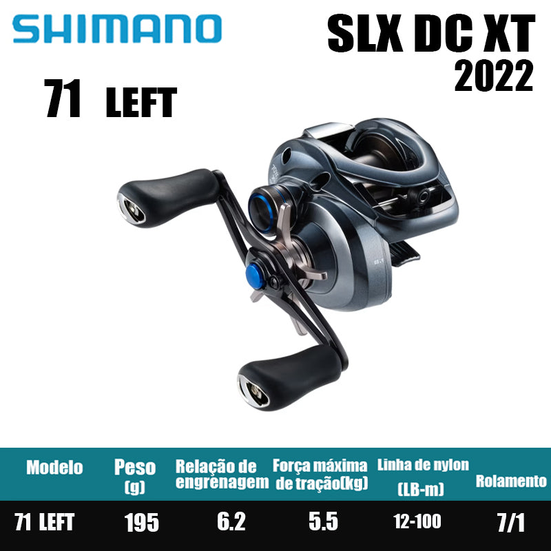 Carretilha De Arremesso SHIMANO 2022 SLX DC XT, Peça De Reposição Para Pesca Em Água Doce E Salgada. Local De Produção: Malásia.