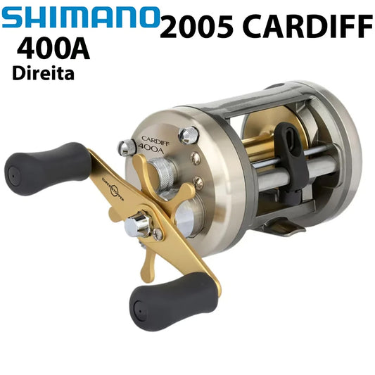 SHIMANO 2005 CARDIFF 400A Carretilha Direita