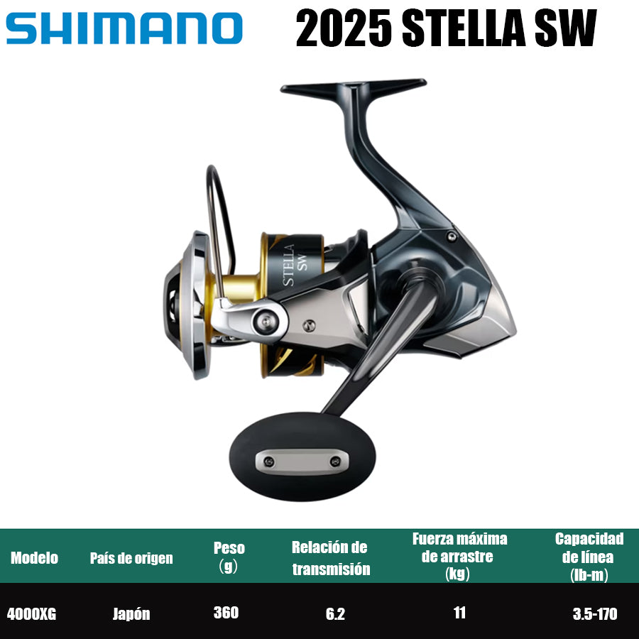 SHIMANO 2025 STELLA SW 4000XG