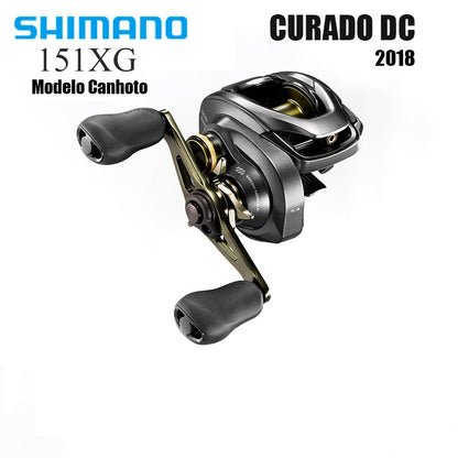 SHIMANO 2018 CURADO DC 151XG Modelo Canhoto