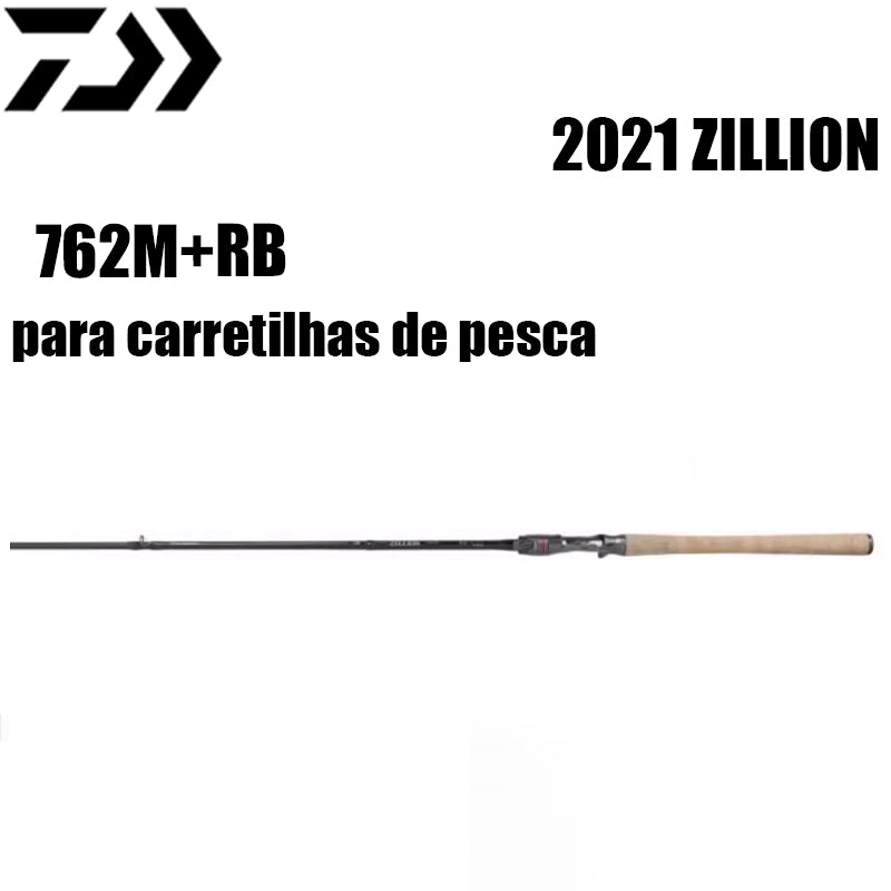 DAIWA 2021 ZILLION 762M+RB para carretilhas de pesca